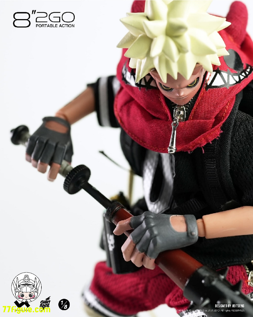 【予約商品】JT Studio 1/8 2GO ガキレース ザイキ 豪華版 塗装済み可動フィギュア