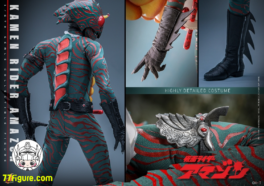 【予約商品】Hot Toys 1/6 TMS184 仮面ライダー アマゾン 塗装済み可動フィギュア