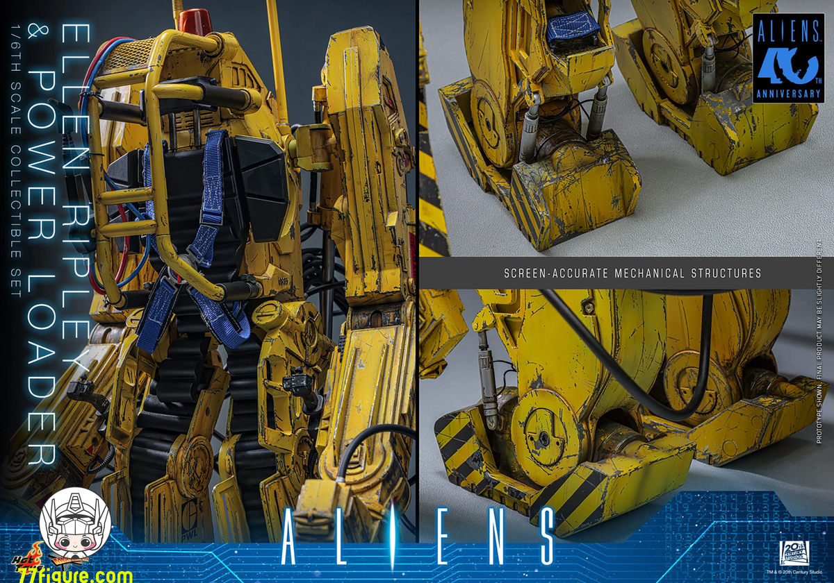 【予約商品】Hot Toys 1/6 MMS923『エイリアン2』エレン・リプリー＆パワーローダー セット 塗装済み可動フィギュア