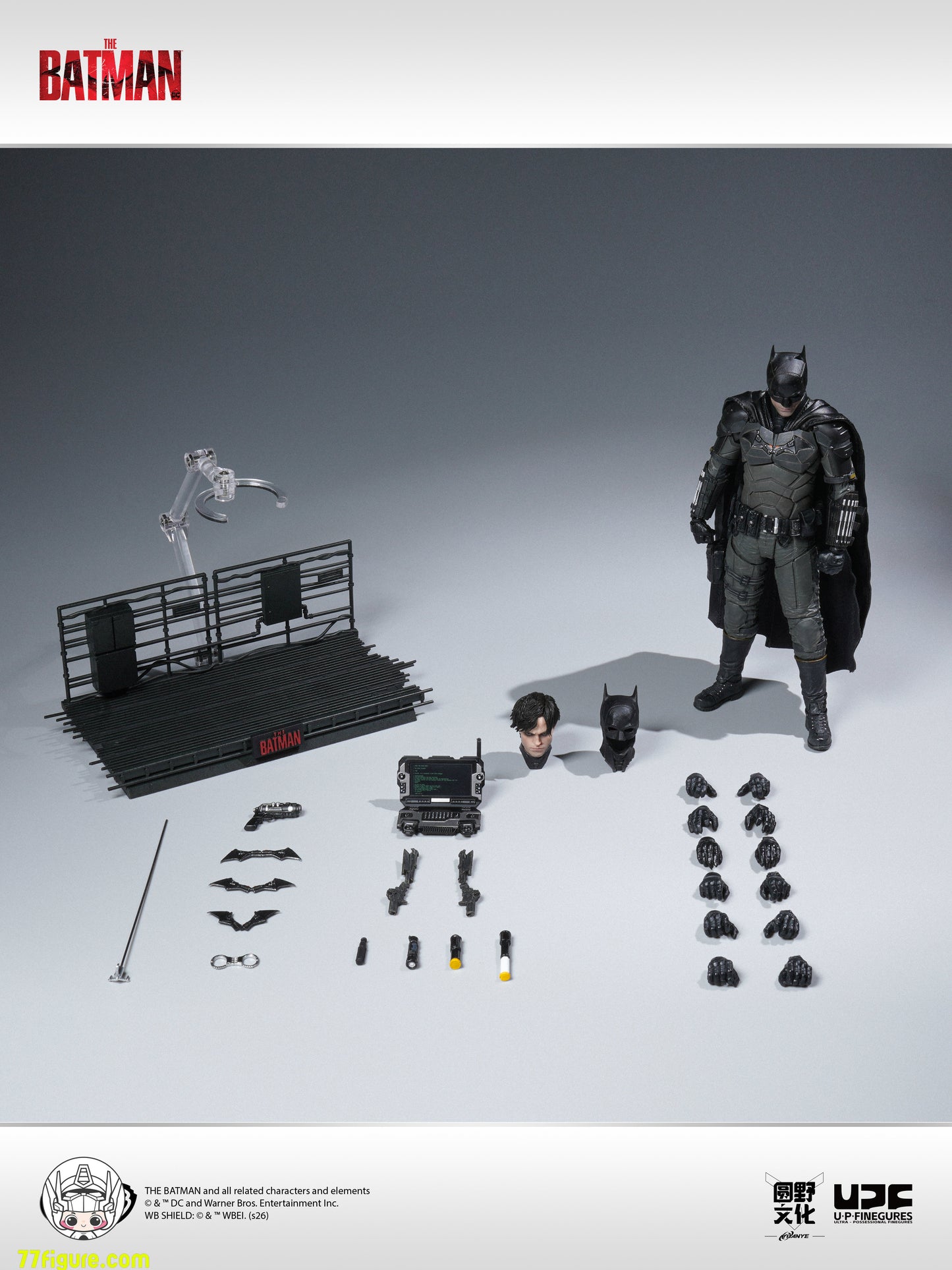 【予約商品】UPFinegures 1/12『ザ・バットマン』2022 バットマン 塗装済み可動フィギュア