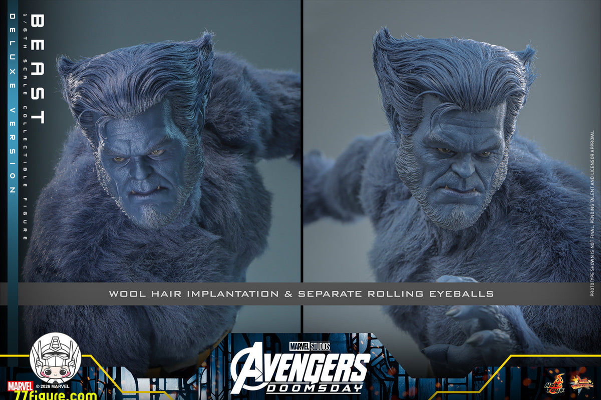 【予約商品】Hot Toys 1/6 アベンジャーズ：ドゥームズデイ ビースト 豪華版 塗装済み可動フィギュア