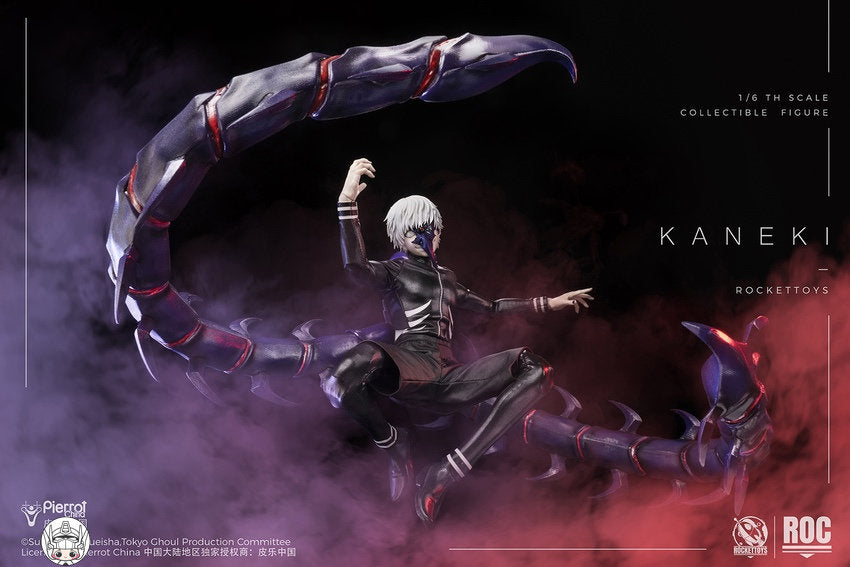 【予約商品】Rocket Toys 1/6『東京喰種トーキョーグール』金木研 戦闘服Ver. 塗装済み可動フィギュア