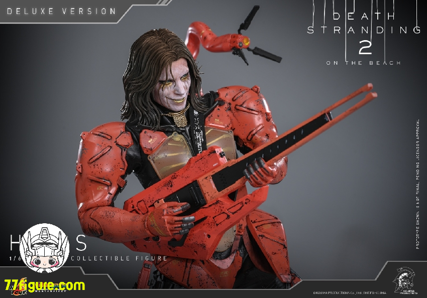 【予約商品】HotToys 1/6 VGM80『デス・ストランディング2：冥浜の上』ヒッグス 豪華版 Ver. 塗装済み可動フィギュア