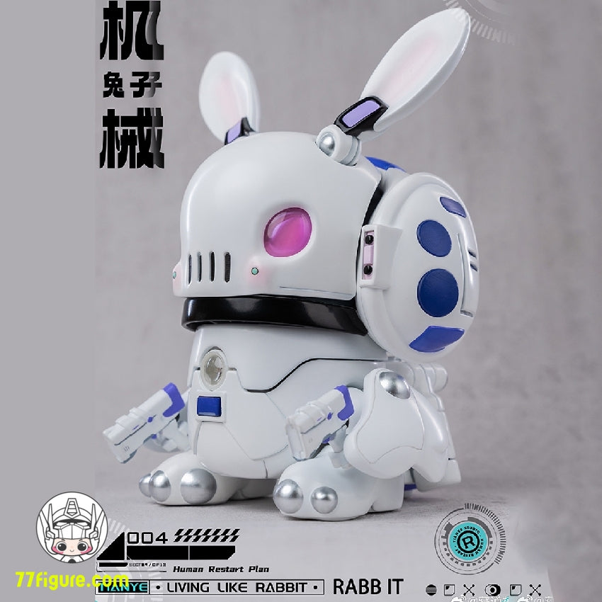 【先行販売】蔵道模型 CangDao Model CD-IC-01 『メカニカル アーマー シリーズ』 機械ウサギ 塗装済み可動フィギュア