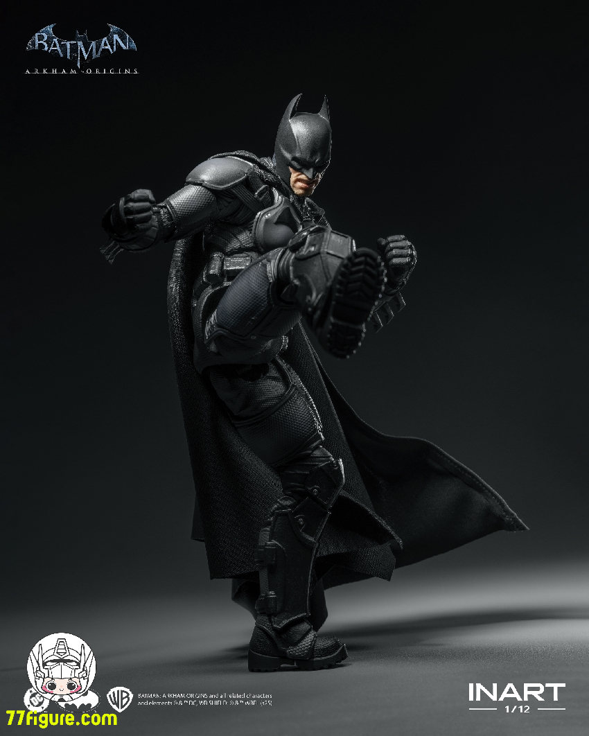 【予約商品】INART 1/12 バットマン：アーカム・オリジンズ バットマン 塗装済み可動フィギュア
