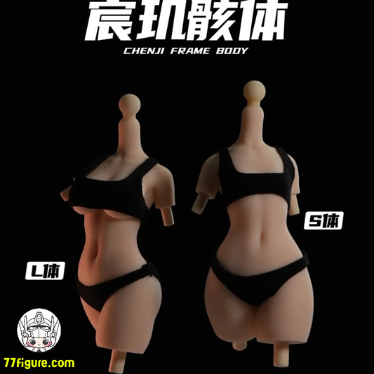 【予約商品】宸玑研造 1/12 ユニバーサル 女性素体 ブラックビキニ Ver.