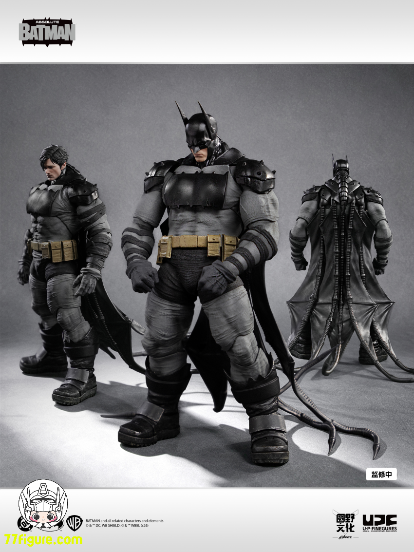 【予約商品】UPFinegures 1/12『Absolute Batman』バットマン 塗装済み可動フィギュア