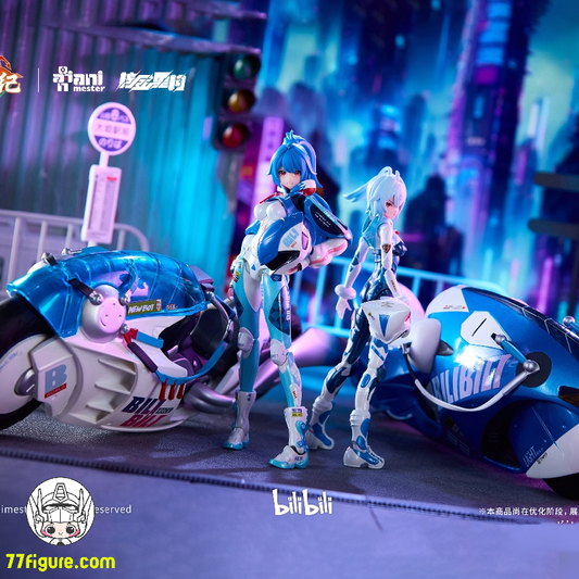 【予約商品】Animester X Bilibili 1/12 2233 スピードスリップストリーム 拜年紀 ダブルモーターバイクセット 塗装済み可動フィギュア