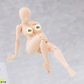 【予約商品】K Toys 1/12 KT02A 日系アニメ風 豊満な女性素体 白肌 塗装済み可動フィギュア