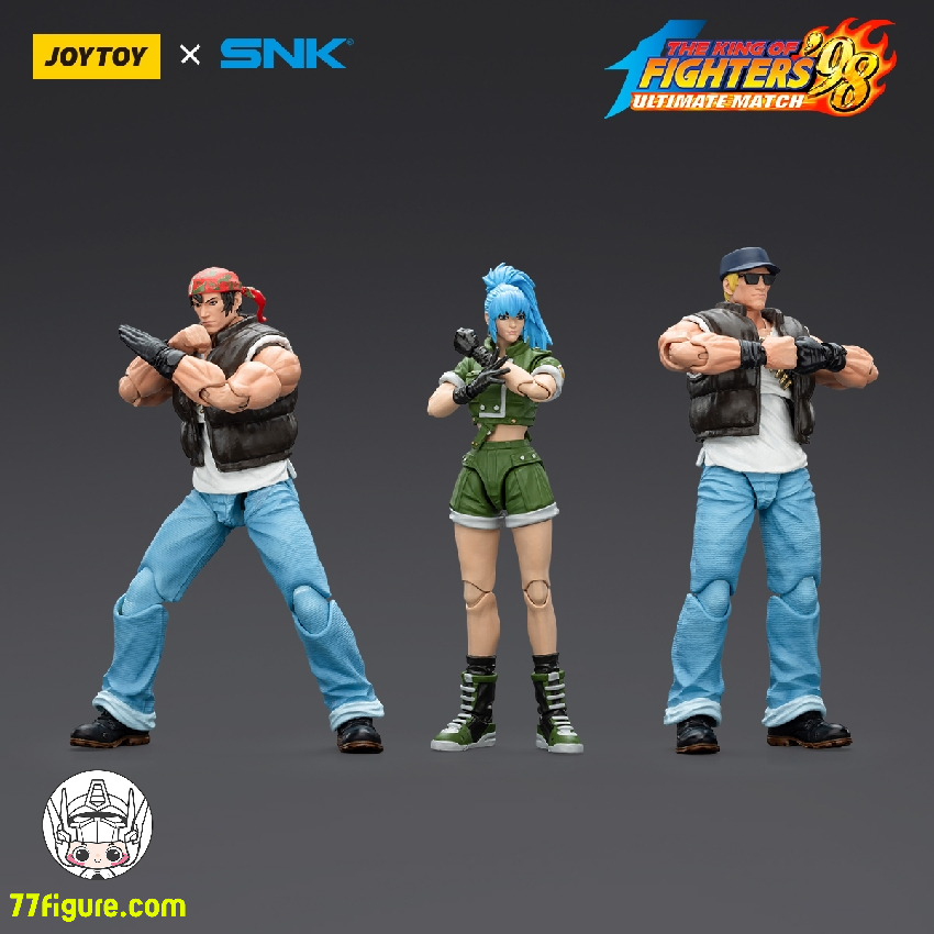 【予約商品】ジョイトイ JoyToy Source 1/18 KOF'98UM 怒チーム 三体セット 塗装済み可動フィギュア