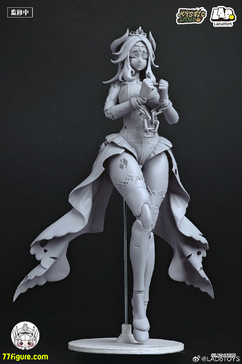 【予約商品】LADoTOYS 1/12 魔法大陸 ドリーン ドラコ ウェディングドレス Ver. 塗装済み可動フィギュア