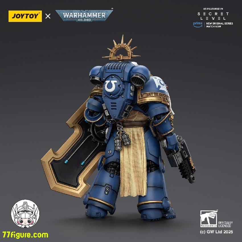 【予約商品】ジョイトイ JoyToy Source 1/18 『ウォーハンマー40K』ウルトラマリーンズ レヴァントゥス パワーソード ストームシールドとボルトピストル付き 塗装済み可動フィギュア