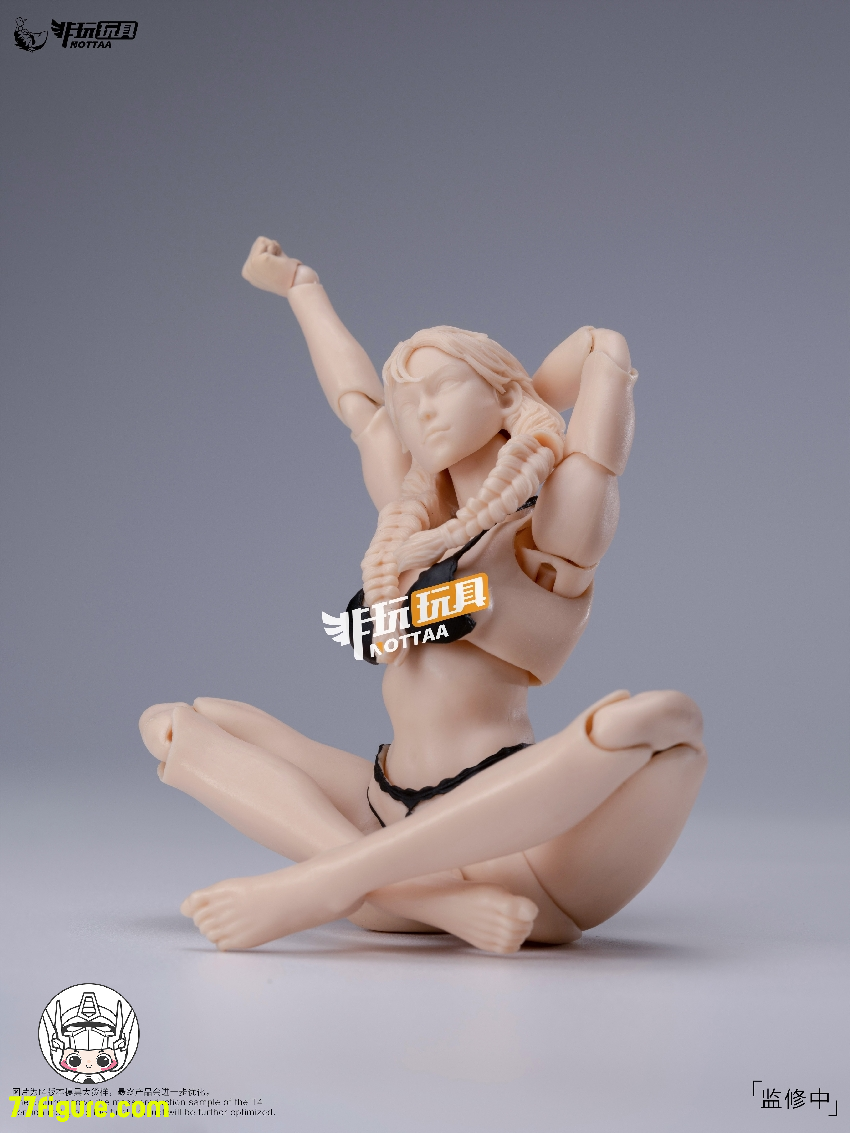 【予約商品】Nottaa Collection 1/12 NT-04 小芳 ホワイト ワンピース ネックボディ 公式ストア特別版