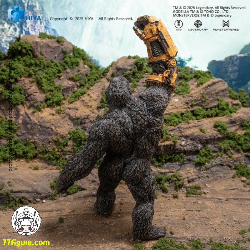 【予約商品】Hiya Toys SSG0424『ゴジラ VS. コング 2 新たなる帝国』コング メカニカルハンド付き
