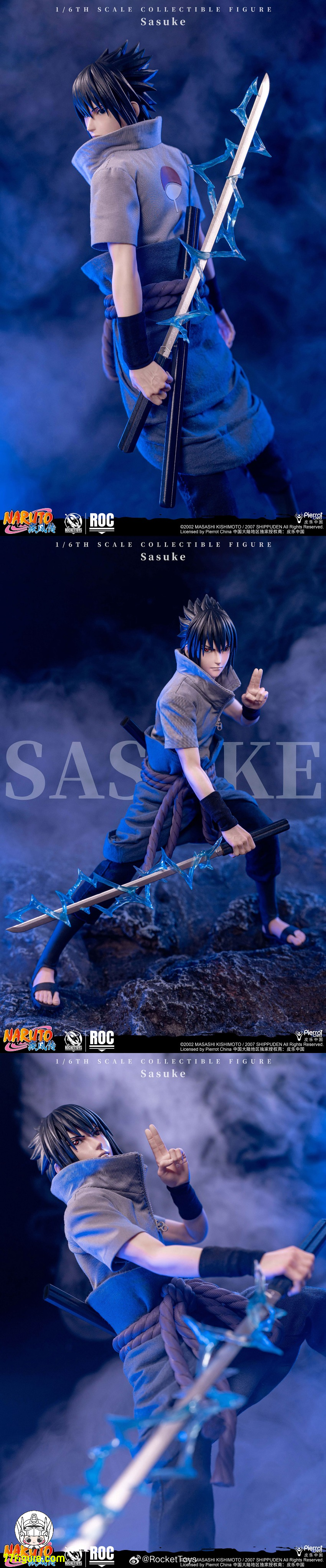 Rocket Toys 1/6 公式公認 『NARUTO -ナルト-』 うちは サスケ 豪華版