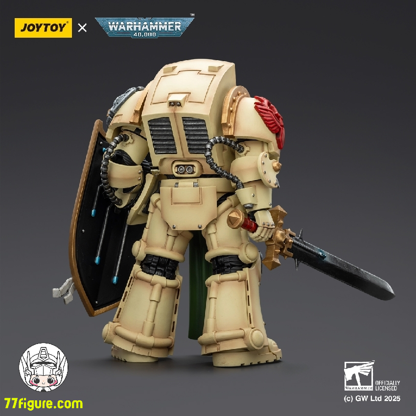 【予約商品】ジョイトイ JoyToy Source 1/18 『ウォーハンマー40K』ダーク エンジェル デスウィングナイト3 パワーソードとストームシールド付き 塗装済み可動フィギュア