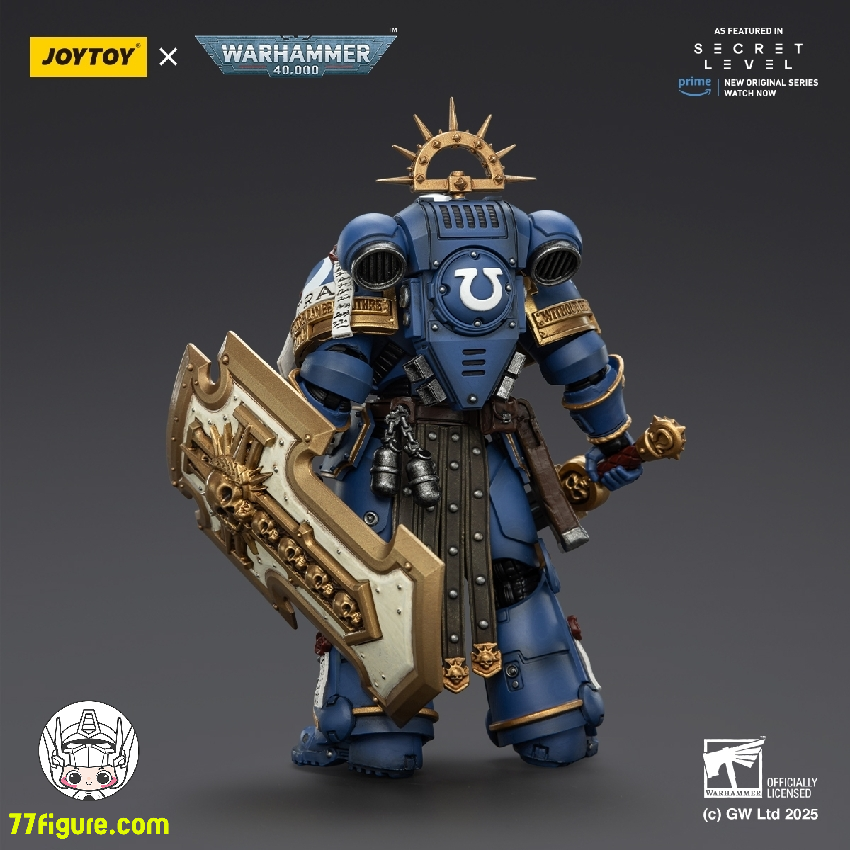 【予約商品】ジョイトイ JoyToy Source 1/18 『ウォーハンマー40K』ウルトラマリーンズ トルヴァルド パワーソード ストームシールドとボルトピストル付き 塗装済み可動フィギュア