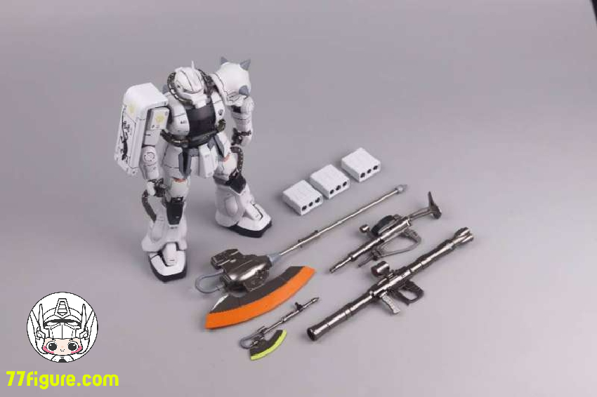 Ace 1/72 ザク 白アップグレードVer. 塗装済み可動フィギュア Ace 1/72 ザク 白アップグレードVer. 塗装済み可動フィギュア