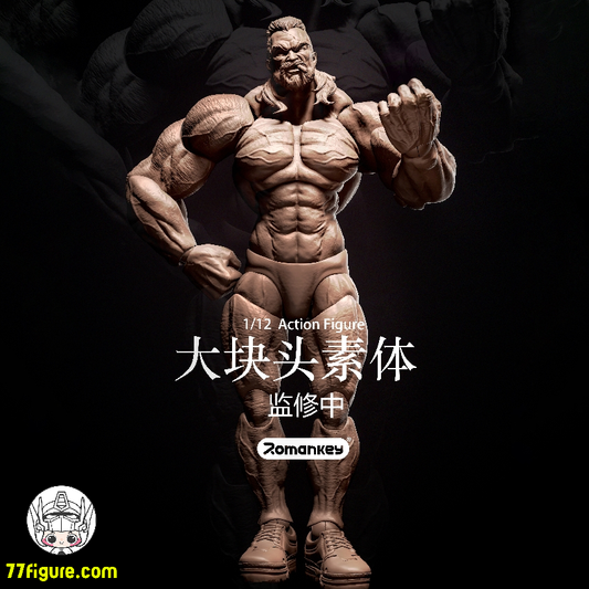 【先行販売】Romankey 1/12 高く筋肉質の男 素体 塗装済み可動フィギュア