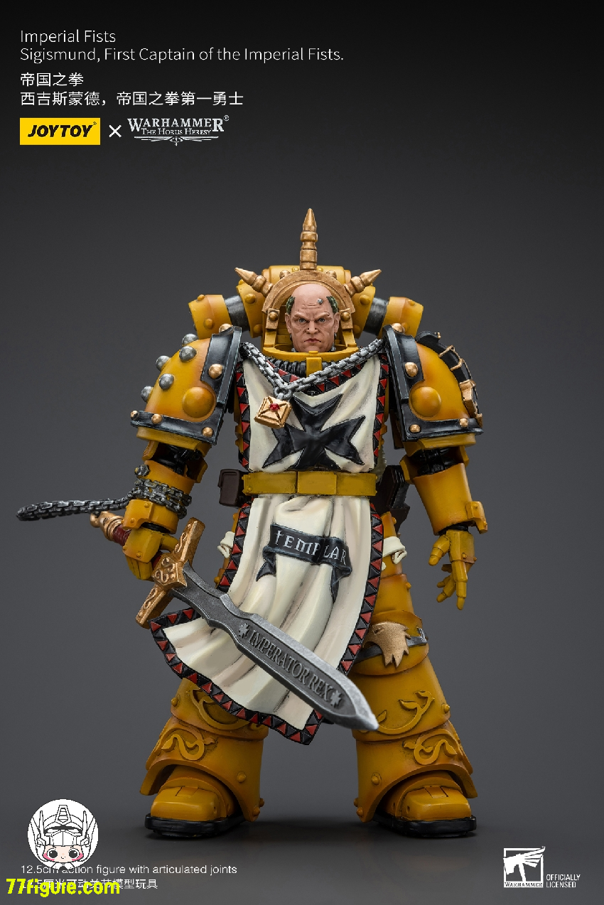 【イオヌス・クリプトボーン】ウォーハンマー キットバッシュ・塗装完成品 JOYTOY 1/18 『ウォーハンマー40K:ホルスの大逆』インペリアル