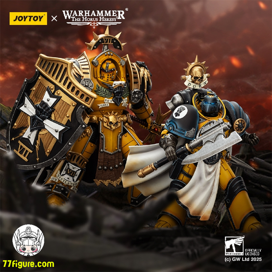 【予約商品】ジョイトイ JoyToy Source 1/18 『ウォーハンマー ホルスの異端』インペリアル フィスツ コンスル 二体セット 塗装済み可動フィギュア