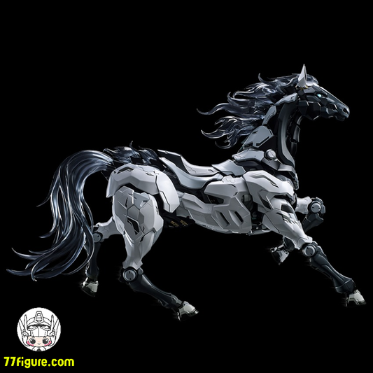 【予約商品】Moshow & 徐悲鴻 機械奔馬 玄龍馳墨 白いVer. プラモデル