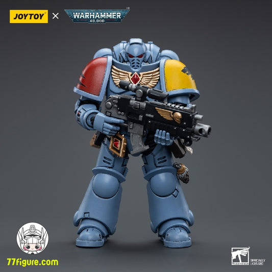 【品切れ】ジョイトイ JoyToy Source 1/18 『ウォーハンマー40K』スペースウルフズ インターセッサーズ 塗装済み可動フィギュア