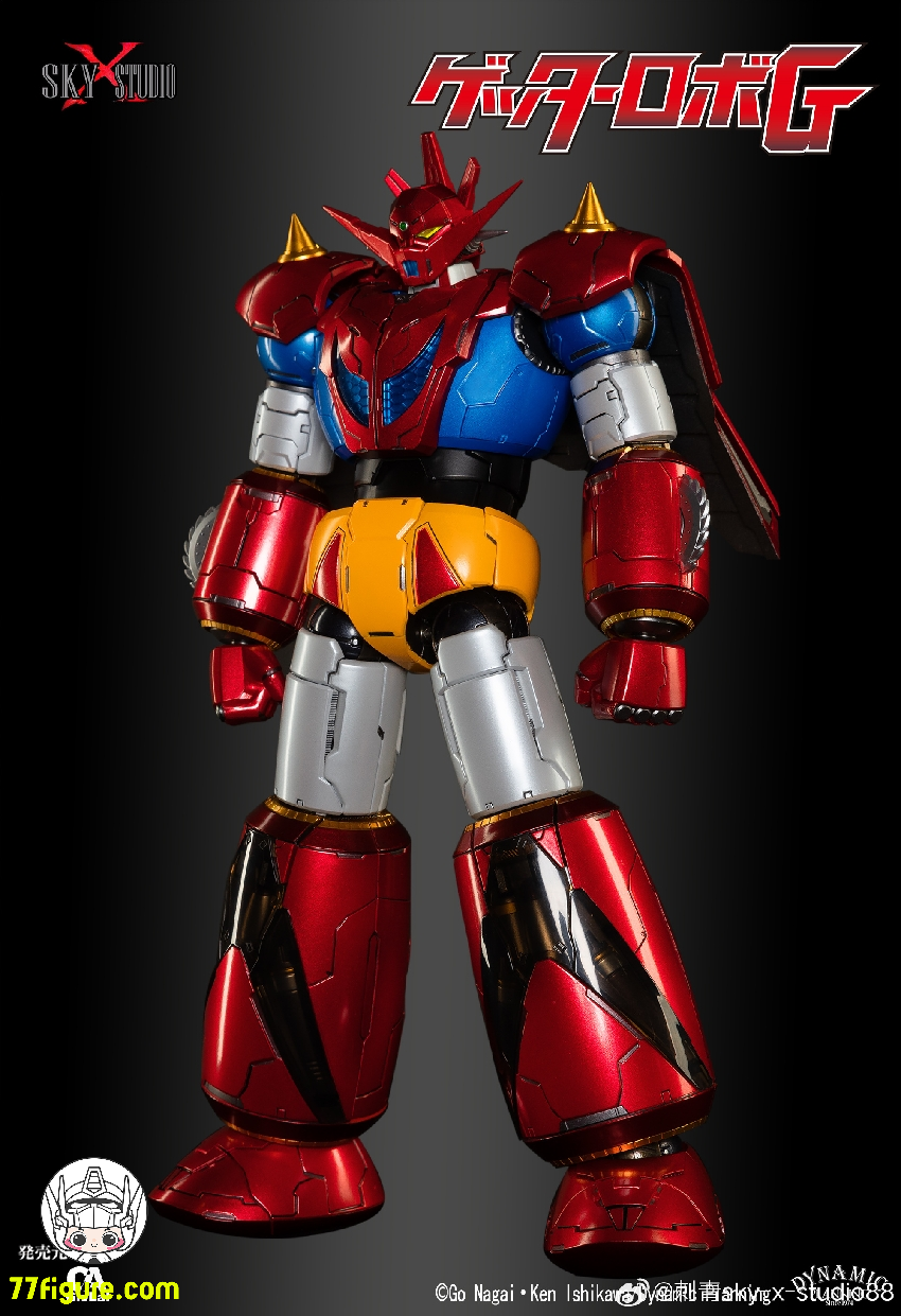 最終値下げ新品未使用Sky X Studio ゲッターロボG Sky X Studio『ゲッターロボ』ゲッターロボG 塗装済み可動