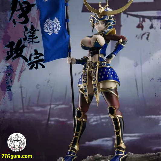 【予約商品】KEEPGOING 1/12 戦国Gシリーズ 伊達政宗 塗装済み可動フィギュア