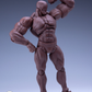 【予約商品】Romankey 1/12 UMS003 超可動男性素体 ビッグガイ ブラック Ver.