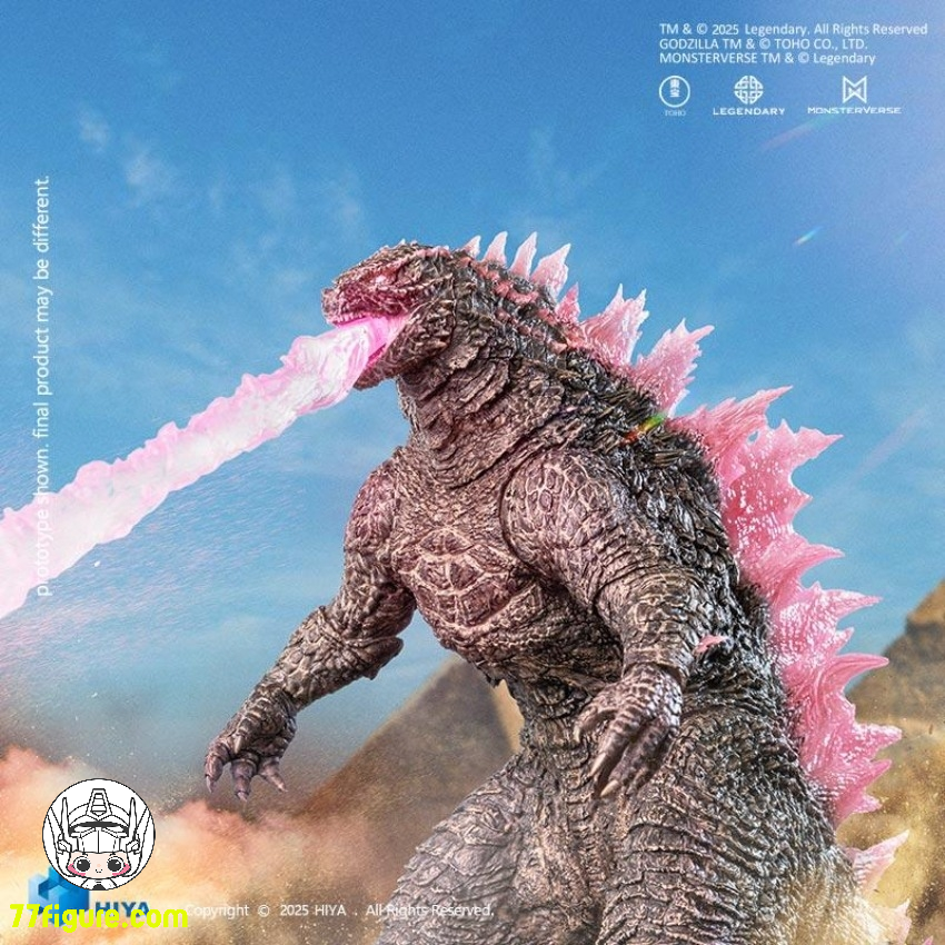 【予約商品】Hiya EBG0439 Exquisite Basic シリーズ 『ゴジラ VS. コング 2 新たなる帝国』 熱線放射ゴジラ Evolved Ver. 塗装済み可動フィギュア