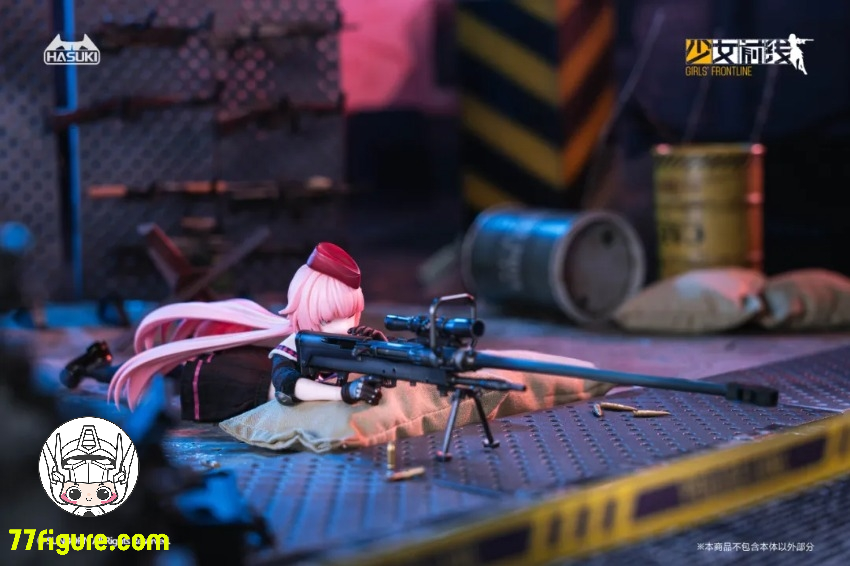 【予約商品】HASUKI x ドールズフロントライン PA011 1/12 NTW-20 スナイパー ライフル 少女 塗装済み可動フィギュア