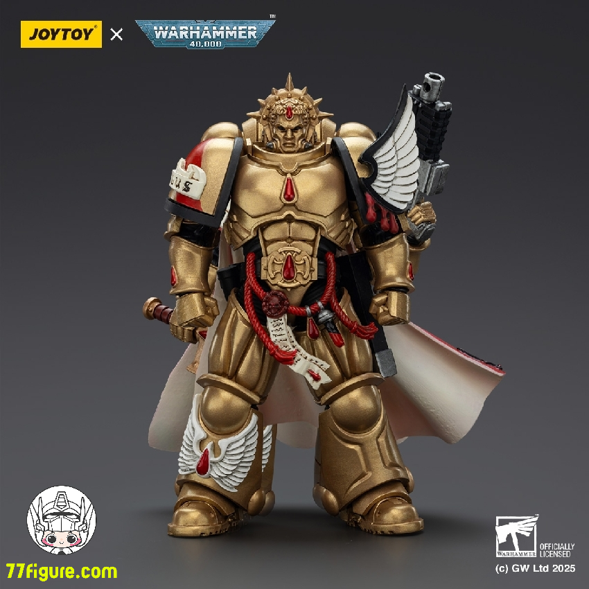 【予約商品】ジョイトイ JoyToy Source 1/18 『ウォーハンマー40K』ブラッド エンジェル キャプテン ヘビー ボルト ピストルとパワーソード付き 塗装済み可動フィギュア