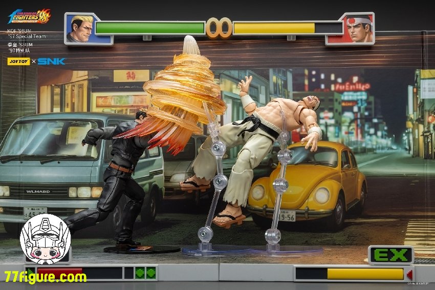 【予約商品】ジョイトイ JoyToy Source 1/18 SNK KOF 98UM 97 スペシャルチーム 三体セット 塗装済み可動フィギュア