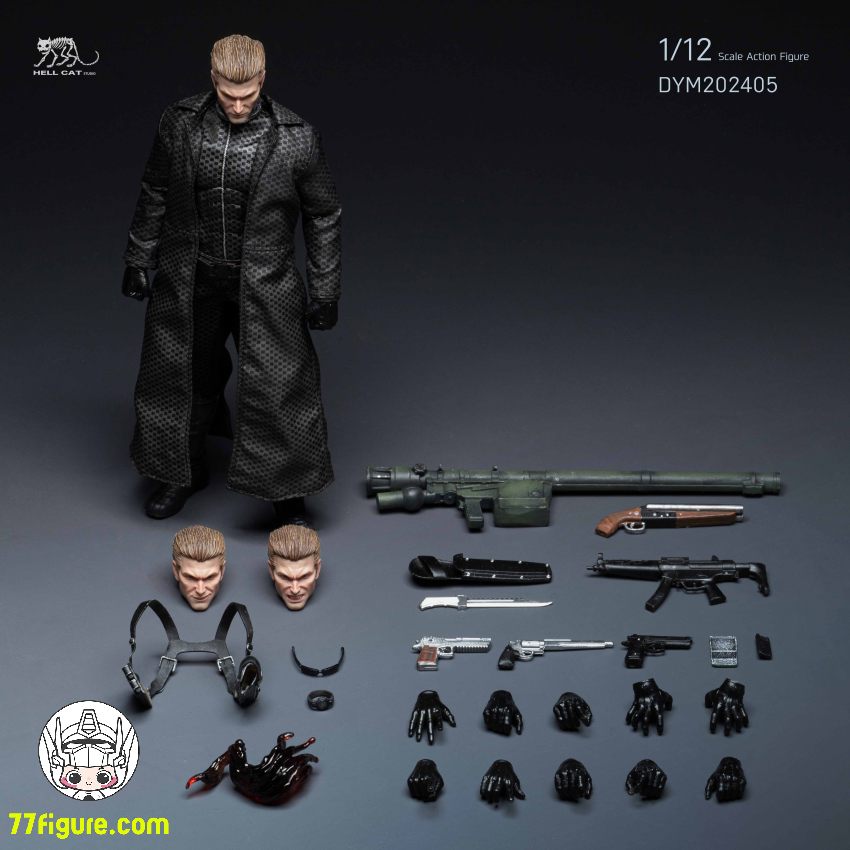 Hell Cat 1/12 DYM202405 ロード・ウロボロス 塗装済み可動フィギュア