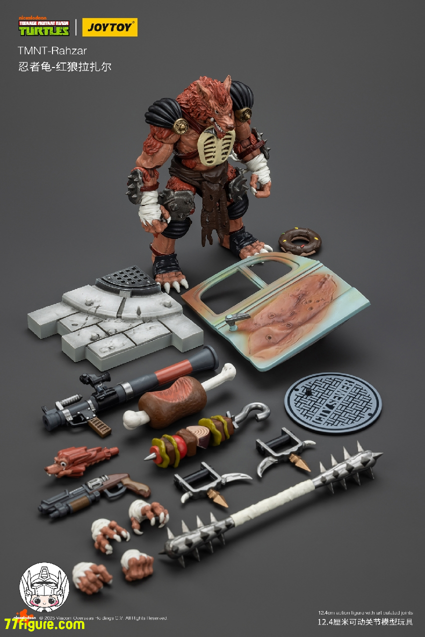 【予約商品】ジョイトイ JoyToy 1/18 ティーンエイジ  ミュータント ニンジャ タートルズ 『TMNT 』ラザール 塗装済み可動フィギュア