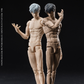 VTOYS X BMS 1/12 VB002 可動壱号素体 白肌 Ver.