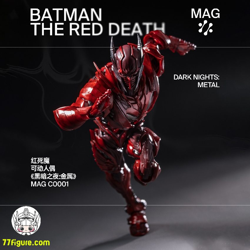 【予約商品】INART MAG-C0001 『バットマン ダークナイト』メタル レッドデス 塗装済み可動フィギュア