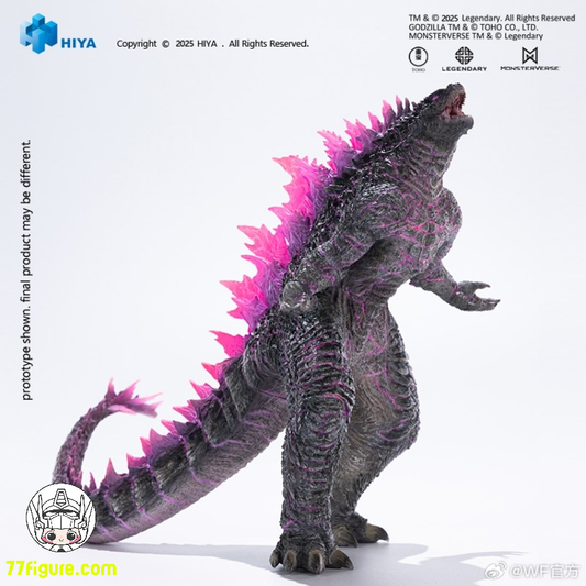 【予約商品】Hiya Toys Stylist シリーズ 『ゴジラ VS. コング 2 新たなる帝国』ゴジラ エボリューション クリアVer. 塗装済み可動フィギュア