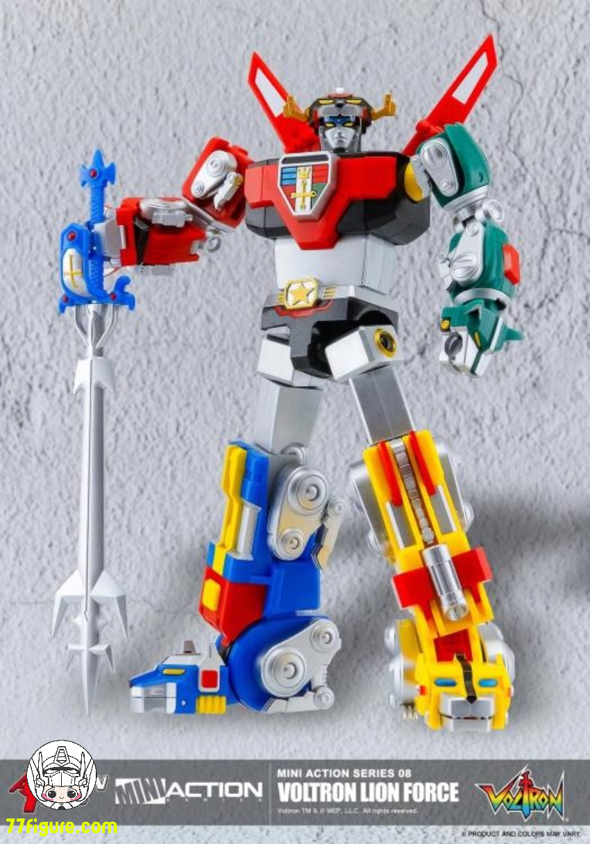 【予約商品】Action Toys Mini Action Series ボルトロン 百獣王ゴライオン 塗装済み可動フィギュア
