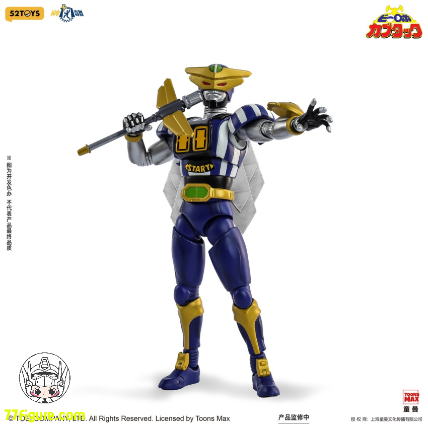 【予約商品】52TOYS 1/12 ライトニングダンス ビーロボカブタック キャプテントンボーグ 塗装済み可動フィギュア