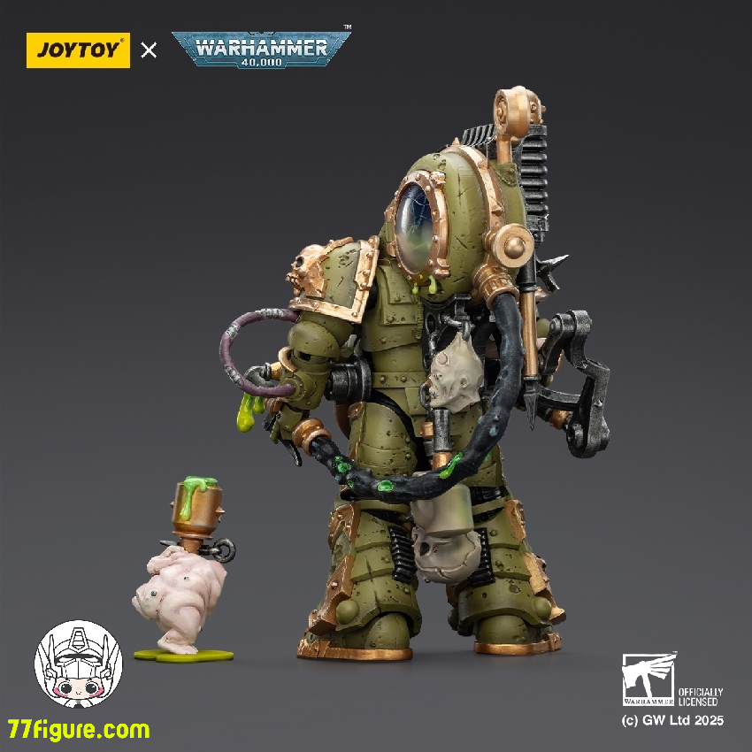 【予約商品】ジョイトイ JoyToy Source 1/18 『ウォーハンマー40K』デスガード ファウル ブライトスポーン ペストスプレー付き 塗装済み可動フィギュア