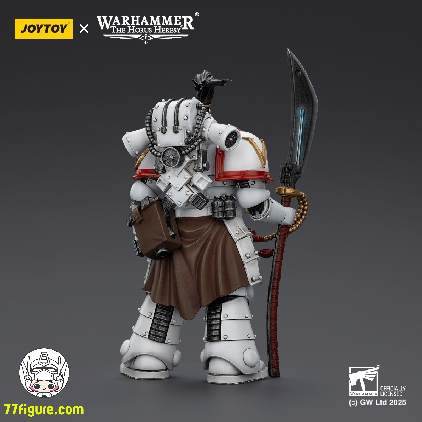 【品切れ】ジョイトイ JoyToy Source 1/18 『ウォーハンマー ホルスの異端』ホワイト スカーズ レギオン プラエトル 塗装済み可動フィギュア