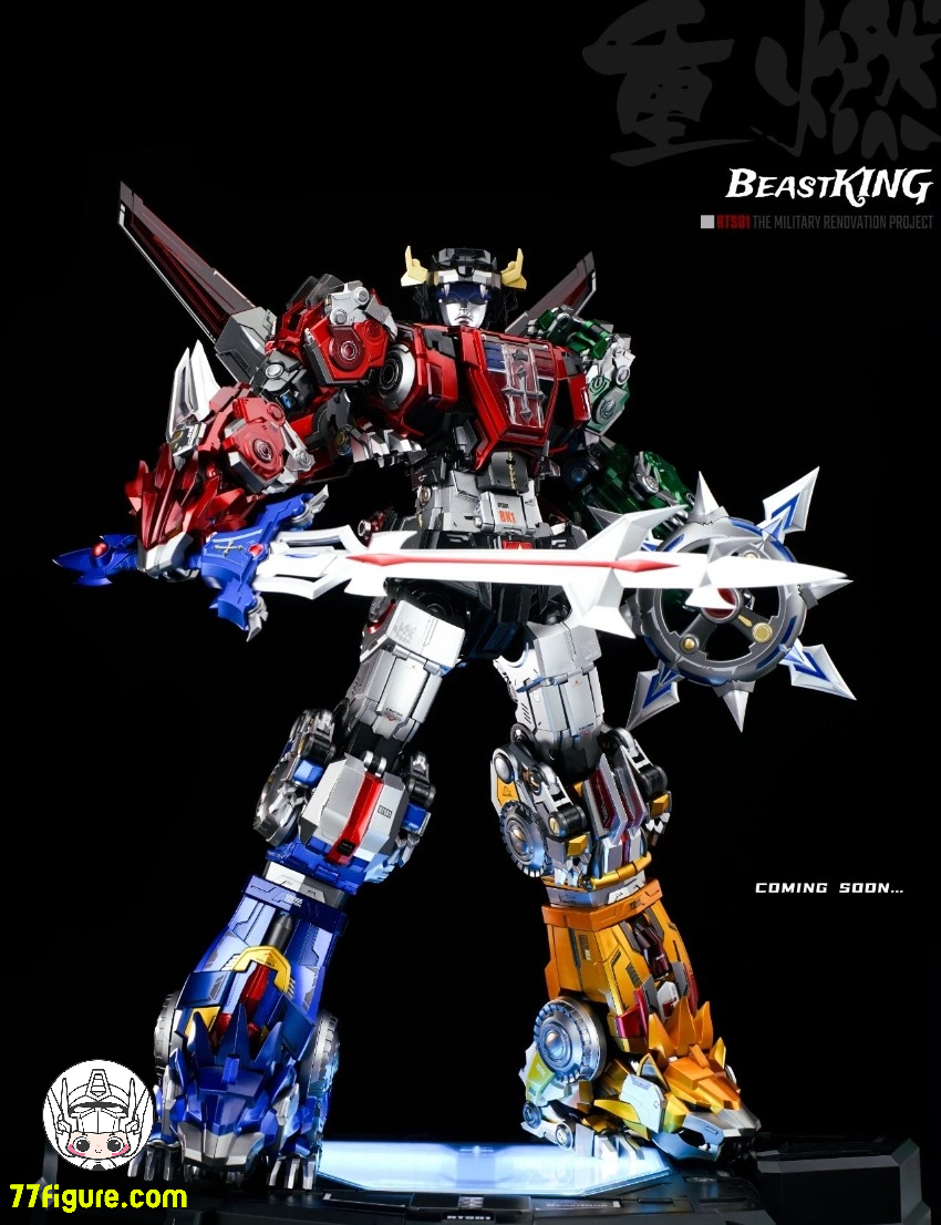 【予約商品】Reborn Reborn-01 ビーストマスター ボルトロン ゴライオン 塗装済み可動フィギュア