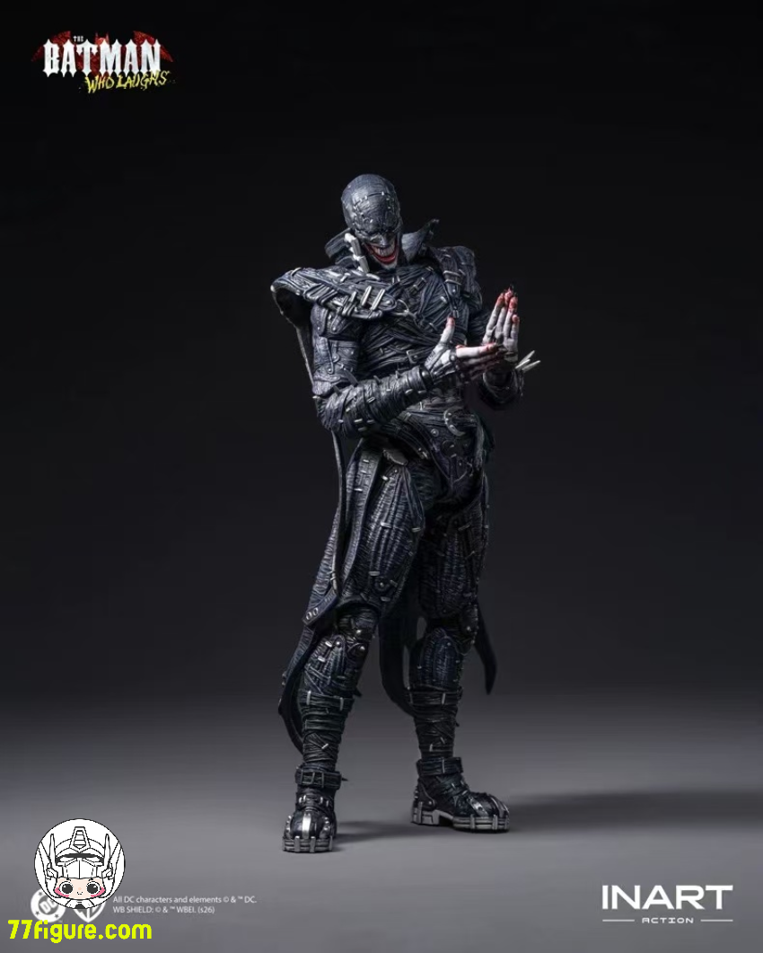 【予約商品】INART 1/12 MAG-C0002 『バットマン ダークナイト』メタル バットマン：笑う男 塗装済み可動フィギュア