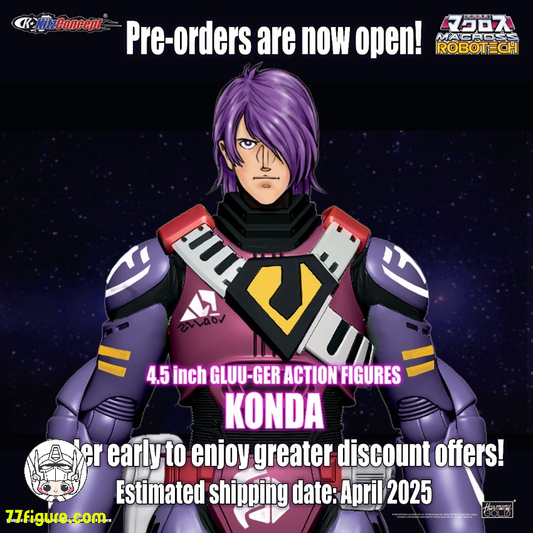 【予約商品】Kitzconcept『超時空要塞マクロス』グルー・ギル（コンダ） 塗装済み可動フィギュア