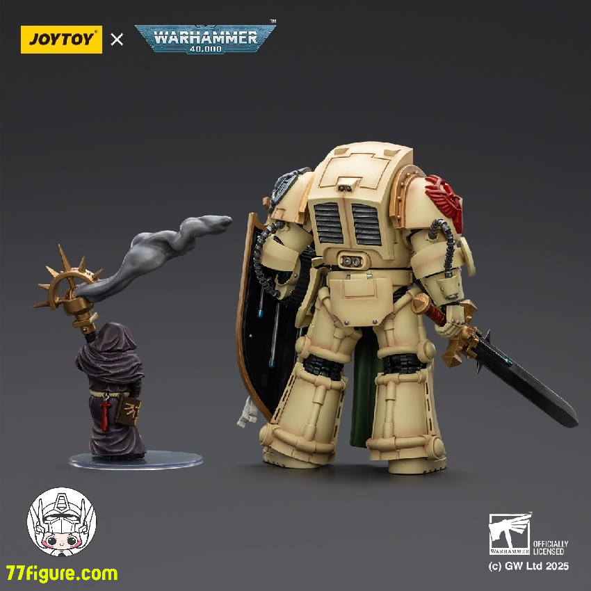 【予約商品】ジョイトイ JoyToy Source 1/18 『ウォーハンマー40K』ダーク エンジェル デスウィングナイト2 パワーソードストームシールドとダークウォッチャー付き 塗装済み可動フィギュア