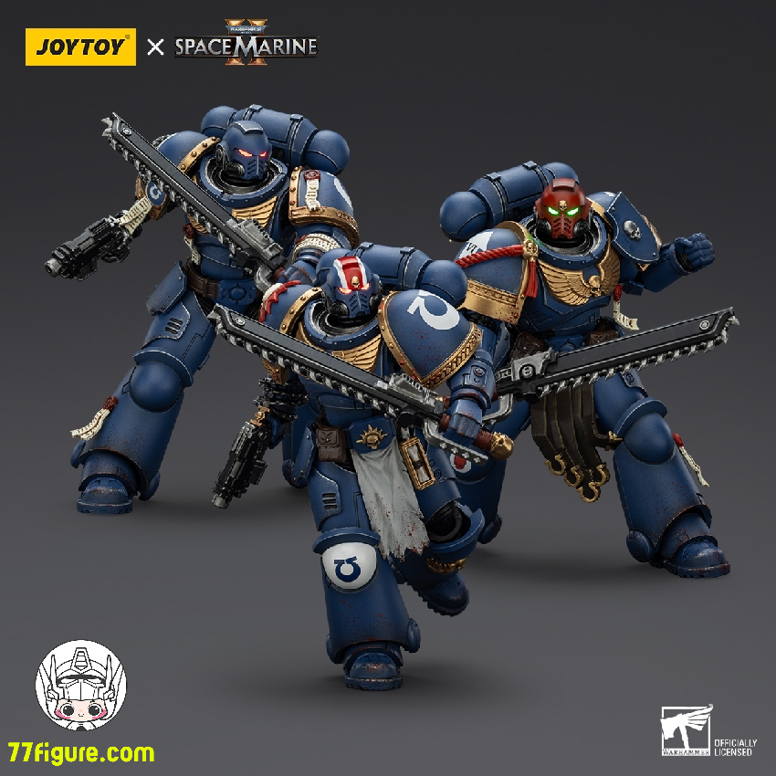 【予約商品】ジョイトイ JoyToy Source 1/18 『ウォーハンマー40K』ウルトラマリン コレクターズ版 三体セット 塗装済み可動フィギュア