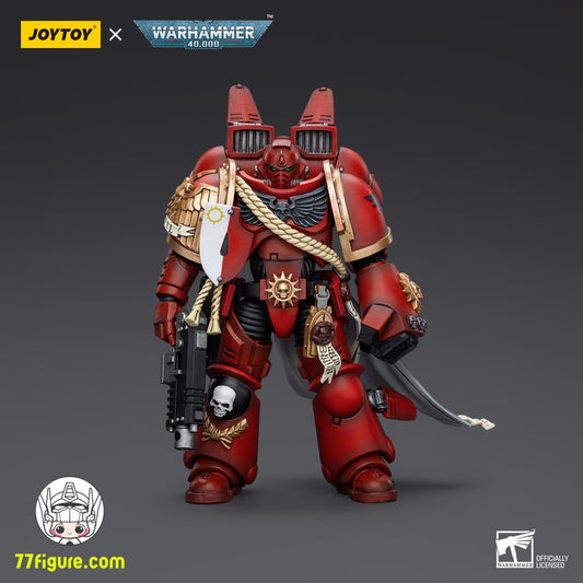 【品切れ】ジョイトイ JoyToy Source 1/18 『ウォーハンマー40K』 ブラッド エンジェルズ キャプテン ジャンプパック付き 塗装済み可動フィギュア