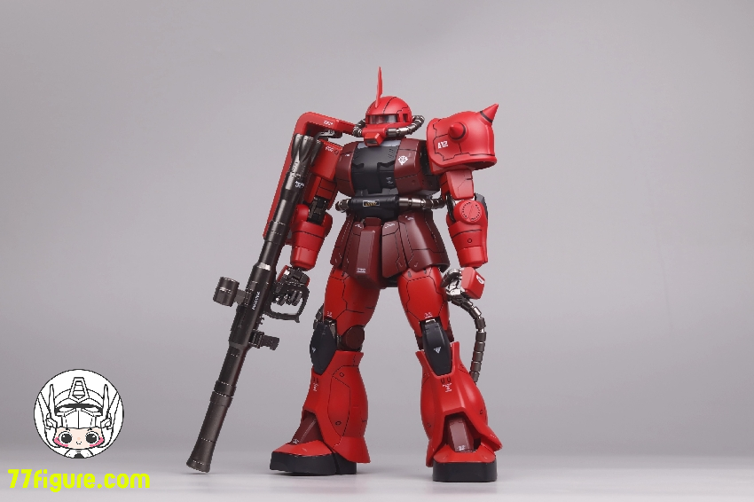 【予約商品】Ace 1/72 ザク 赤アップグレードVer. 塗装済み可動フィギュア